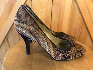 Cami high heels dress shoes Fabric upper leather Sole 8.5B